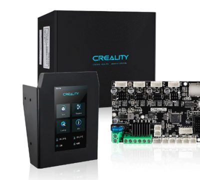 Creality-Kit de pantalla táctil Ender 3, pantalla LCD de 4,3 pulgadas con placa base silenciosa V4.2.7