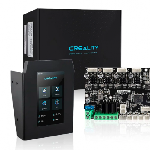 Creality-Kit de pantalla táctil Ender 3, pantalla LCD de 4,3 pulgadas con placa base silenciosa V4.2.7